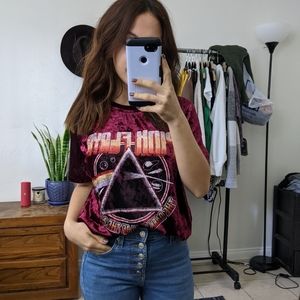 Pink floyd velvet band tee